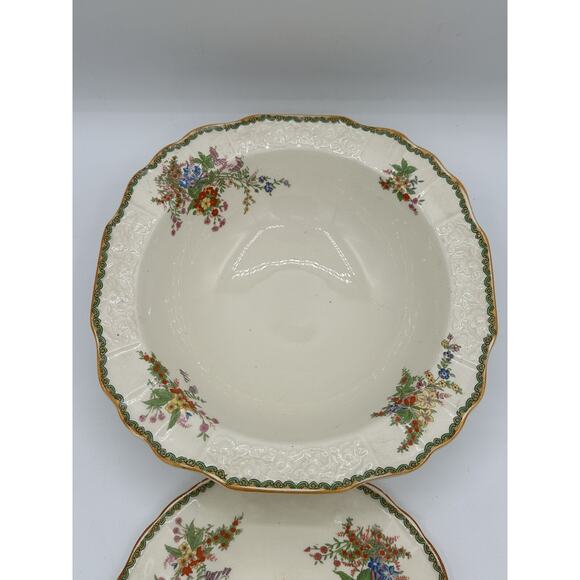 Vintage Myott Straffordshire Serving Bowl With Lid- Devon 8.7” Rare Find - Picture 5 of 8